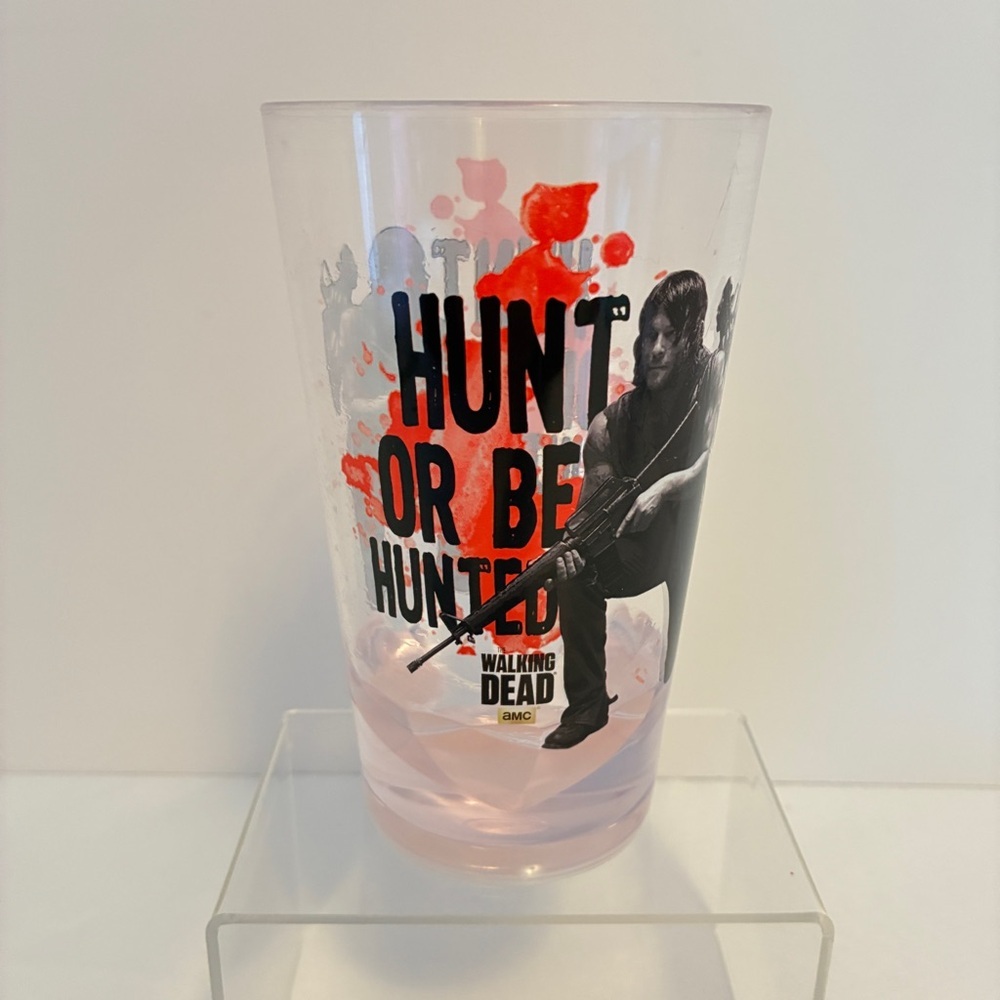 Just Fun AMC The Walking Dead Daryl Dixon "Hunt or Be Hunted" Pint Glass